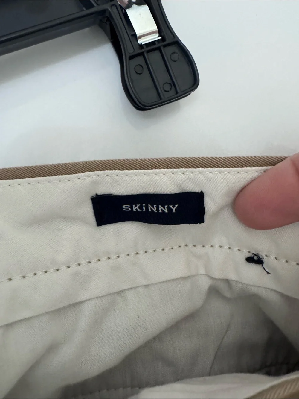 J. Crew New Men's Classic Khaki Chino Dress Pants Trousers 34 x 32 Skinny New
